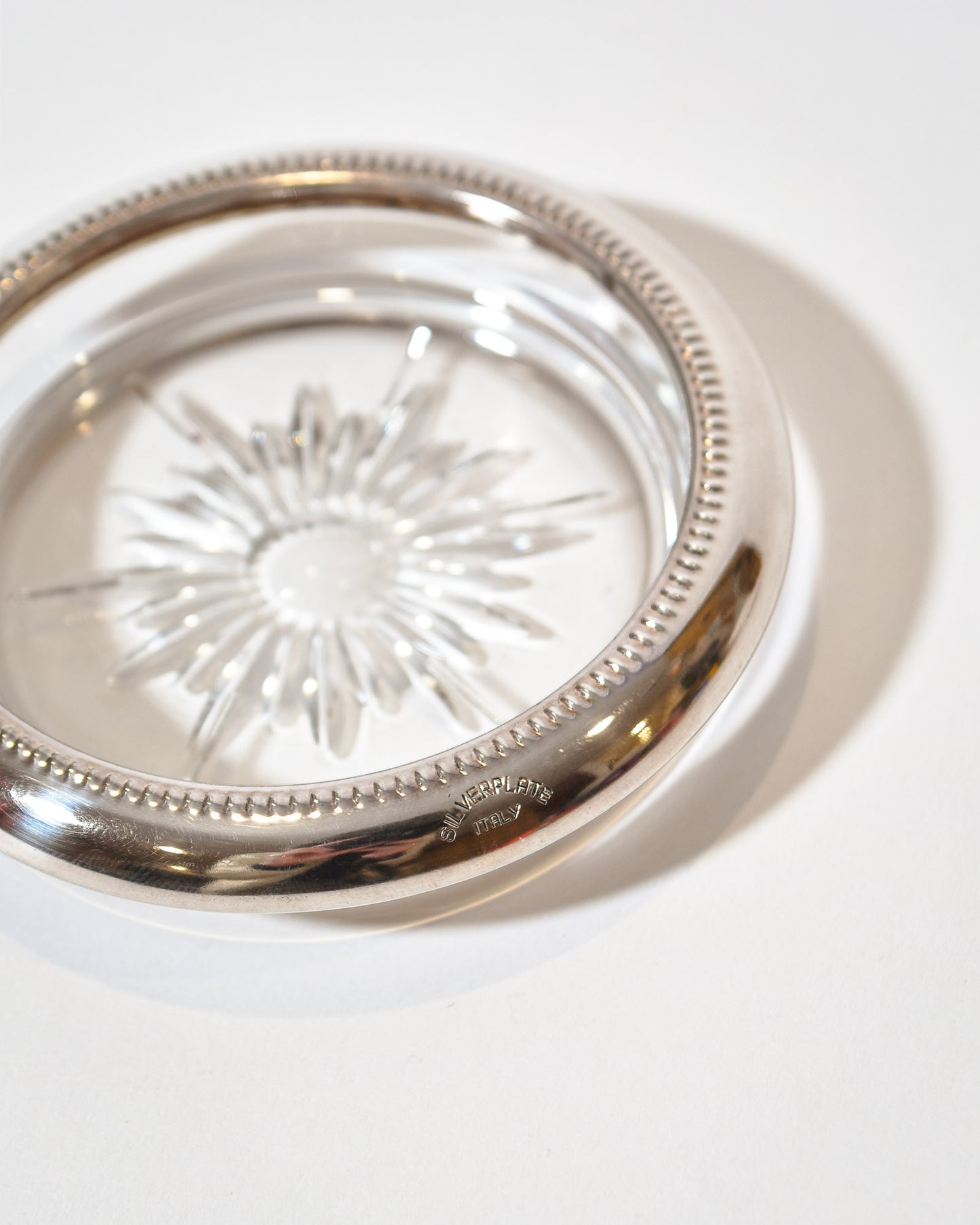 Vintage Italian Sunburst Coasters - Sets of 2