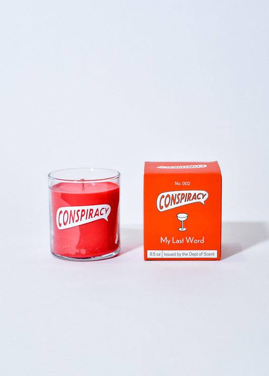 My Last Word Candle