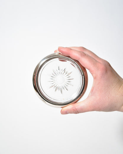 Vintage Italian Sunburst Coasters - Sets of 2