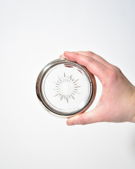 Vintage Italian Sunburst Coasters - Sets of 2